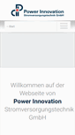 Mobile Screenshot of powerinnovation.de